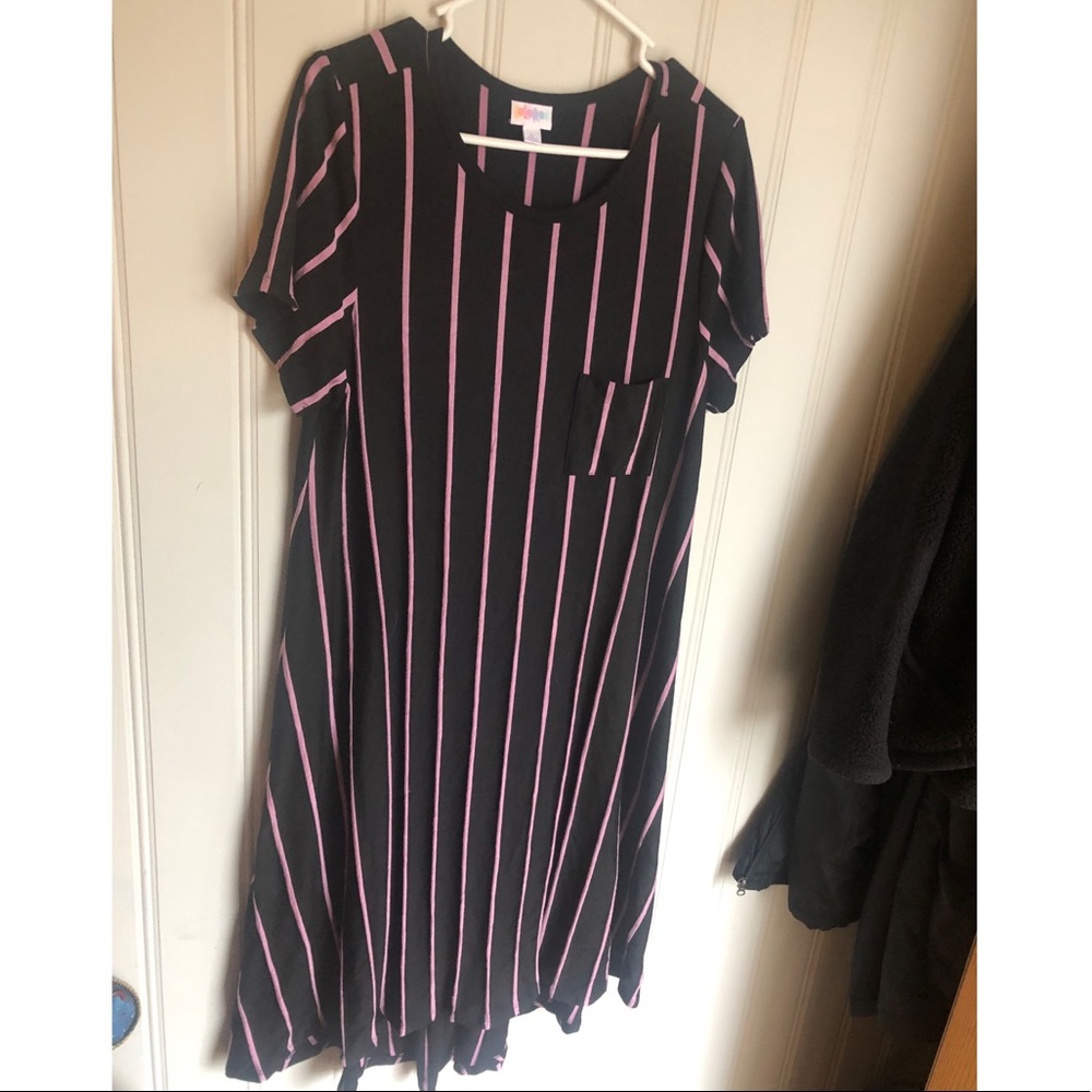 LuLaRoe Carly dress worn once size large